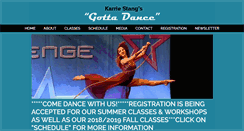 Desktop Screenshot of ksgottadance.com